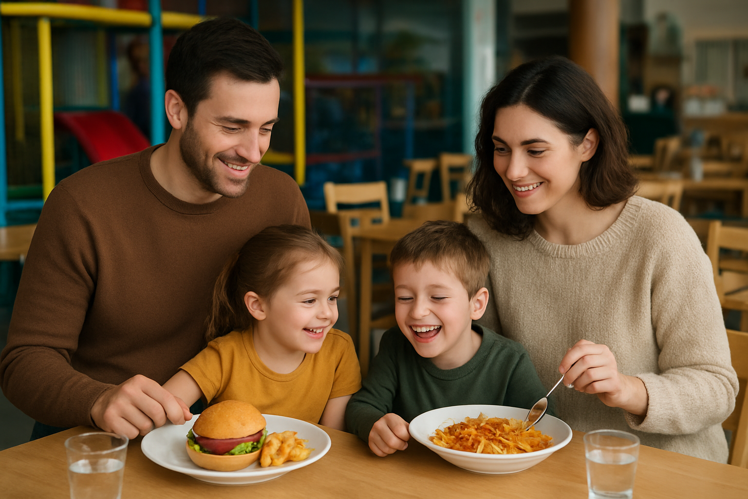 Gezinsvriendelijke restaurants in de buurt